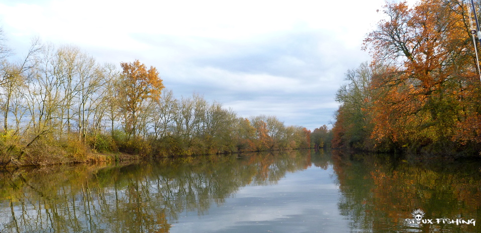 La Seille dans sa partie navigable